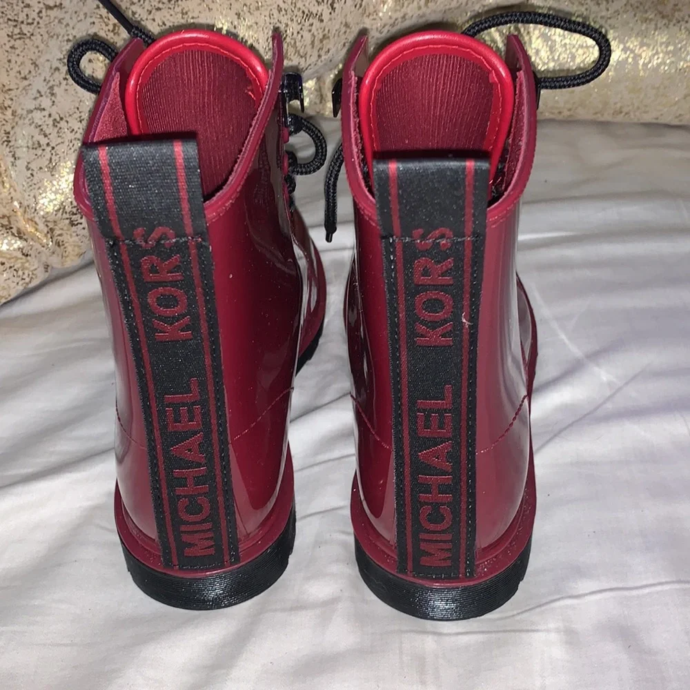 SOLD Michael Kors rain boots - Picture 1 of 6